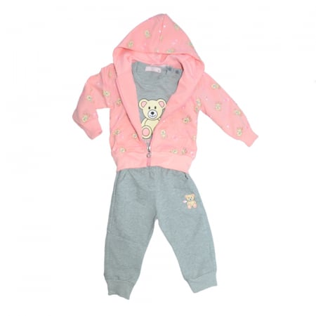 Trening - Trening 3 piese pentru fete Happy House WB-3024, Multicolor