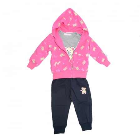 Trening - Trening 3 piese pentru fete Happy House WB-3024M, Multicolor