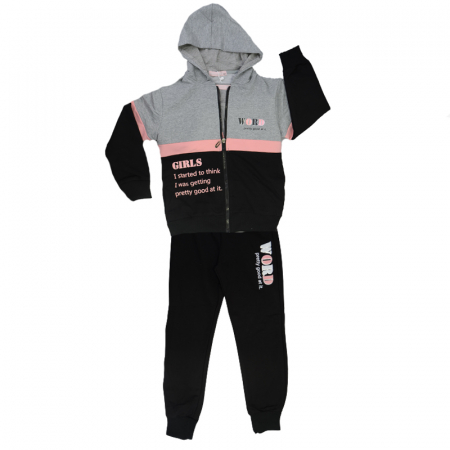 Trening - Trening 3 piese pentru fete Happy House WB-3030ML, Multicolor