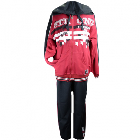Trening - Trening pentru baieti Wendee BO02100107-146-cm, Visiniu