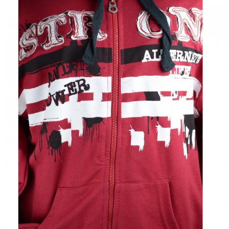 Trening pentru baieti Wendee BO02100107-146-cm, Visiniu [2]