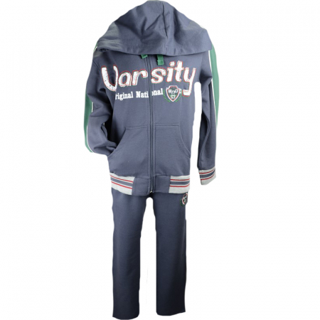 Trening - Trening pentru baieti Wendee DS21106-2-134-cm, Bleumarin
