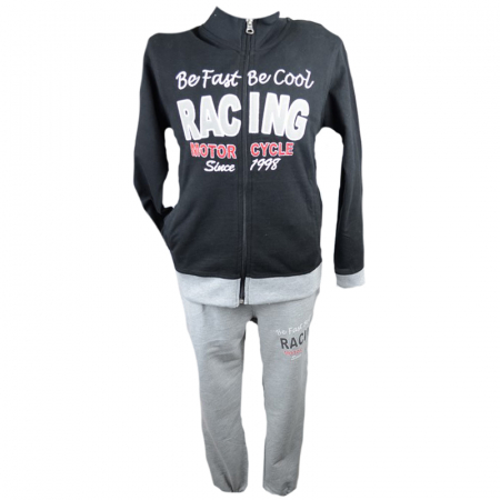 Trening - Trening pentru baieti Wendee FS21145-2N-128-cm, Negru