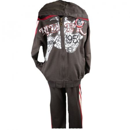Trening - Trening pentru baieti Wenice BO02100105-1-128-cm, Maro