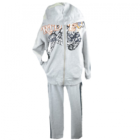 Trening - Trening pentru baieti Wenice BO02100105-1G-104-cm, Gri