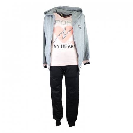 Trening - Trening pentru fete Happy House HH-331A-128, Multicolor
