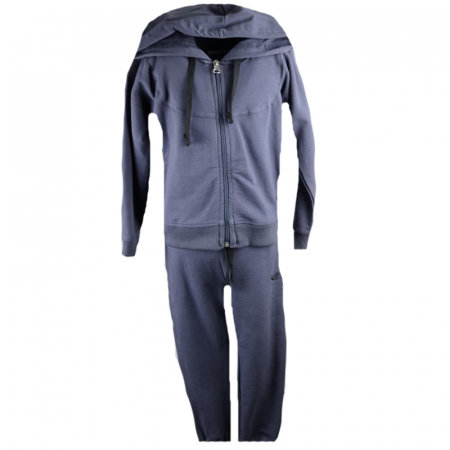 Trening - Trening pentru fete Wendee DS21121-1-98-cm, Bluemarin