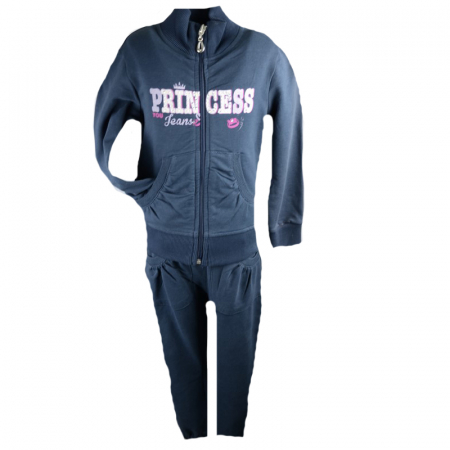 Trening - Trening pentru fete Wendee FS22138-1-110-cm, Bleumarin