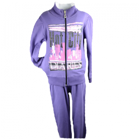 Trening - Trening pentru fete Wendee FS22149-1-104-cm, Mov