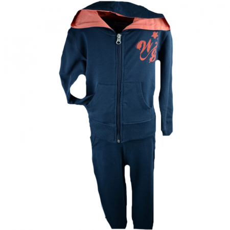 Trening - Trening pentru fete Wendee OZFB22225-1B-98, Bleumarin