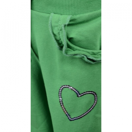Trening pentru fete Wendee DK21116-1-104-cm, Verde [4]