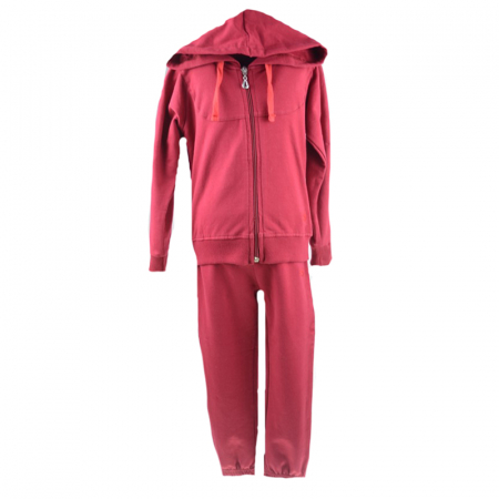 Trening - Trening pentru fete Wendee DS21121-1R-98-cm, Rosu