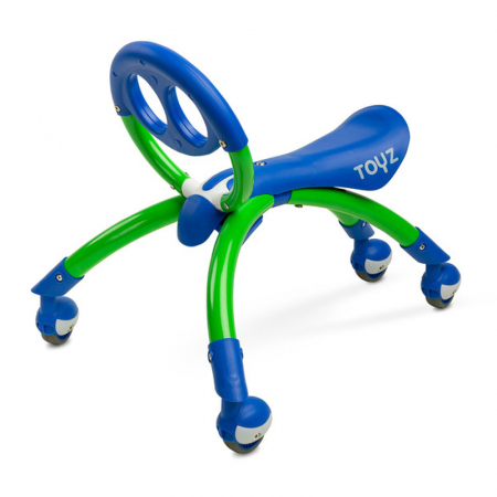 Triciclete, bicicletă copii - Tricicleta 2 in 1 pentru baieti Beetle Caretero MJ2103-6, Albastru