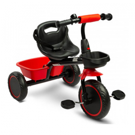 Triciclete, bicicletă copii - Tricicleta pentru copii Toyz Embo Loco LC8734, Rosu
