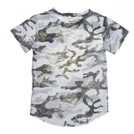 Tricou cu maneca scurta pentru baieti Happy House KK-459, Gri [1]