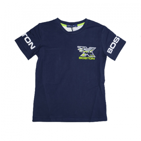 Tricouri baieti - Tricou cu maneca scurta pentru baieti Happy House HB-8792, Bleumarin