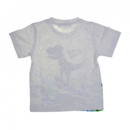 Tricou cu maneca scurta pentru baieti Happy House HB-8785, Gri [1]