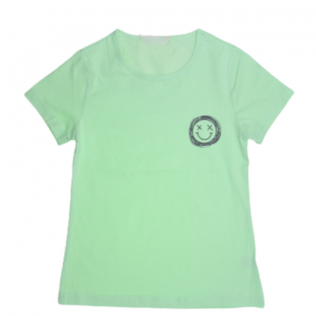 Tricouri fete - Tricou cu maneca scurta pentru fete Happy House WB-3058V, Verde