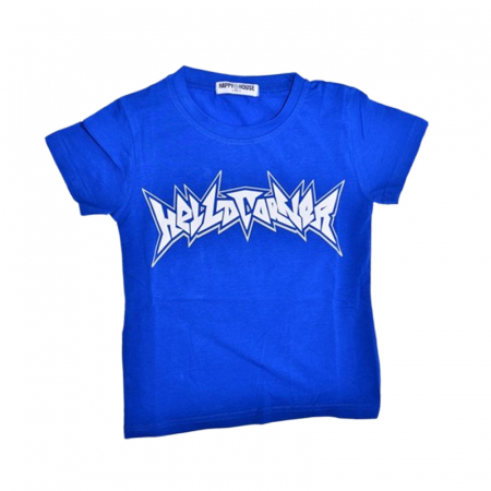 Tricouri baieti - Tricou cu maneca scurta pentru baieti, Happy House QQ-727, Albastru