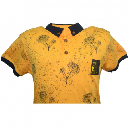 Tricou cu maneca scurta pentru baieti Modima 180323-N, Galben [2]