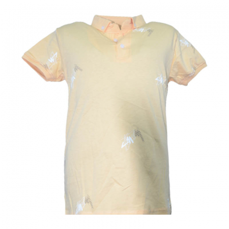 Tricouri baieti - Tricou cu maneca scurta pentru baieti Modima 180323-R, Galben