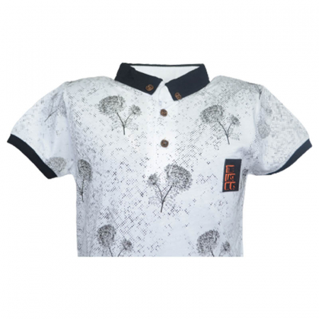 Tricou cu maneca scurta pentru baieti Modima 180323-Y, Alb [2]