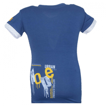Tricou cu maneca scurta pentru baieti OLC SVR 180323-H, Albastru [1]