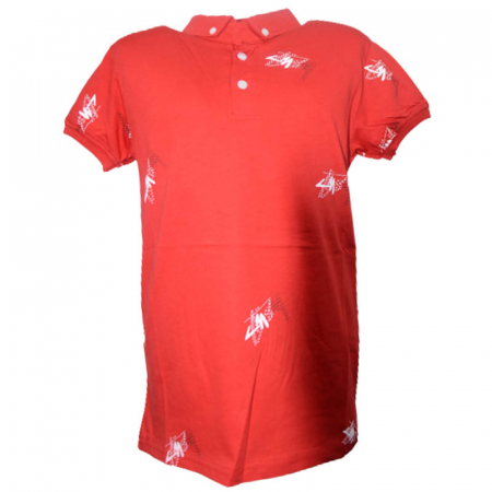 Tricouri baieti - Tricou cu maneca scurta pentru baieti Modima 180323-L, Rosu
