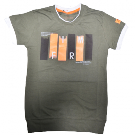 Tricouri baieti - Tricou cu maneca scurta pentru baieti OLC SVR 4039V, Verde