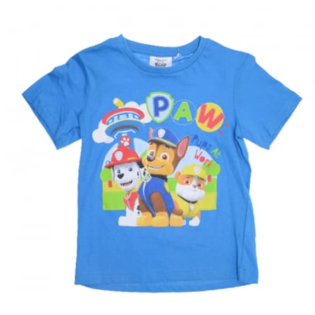 Tricouri baieti - Tricou cu maneca scurta pentru baieti Nickelodeon 921037, Albastru