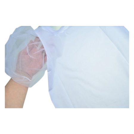 Tricou cu maneca scurta pentru fete, Atut TR0204, Alb [1]