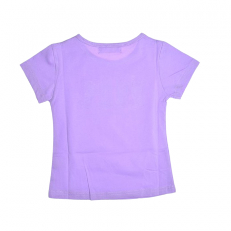 Tricou cu maneca scurta pentru fete, Happy House HH675M, Mov [1]