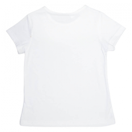 Tricou cu maneca scurta pentru fete Happy House T110323-16, Alb [1]