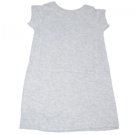 Tricou cu maneca scurta pentru fete E Plus M WB-452334, Gri [1]