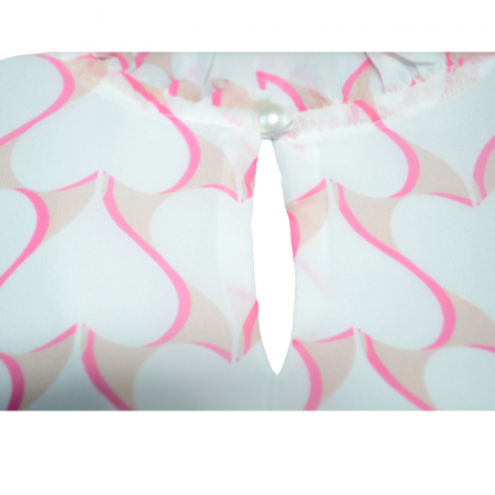 Camasa cu maneca scurta pentru fete Mini Junior IGM-8, Roz [3]