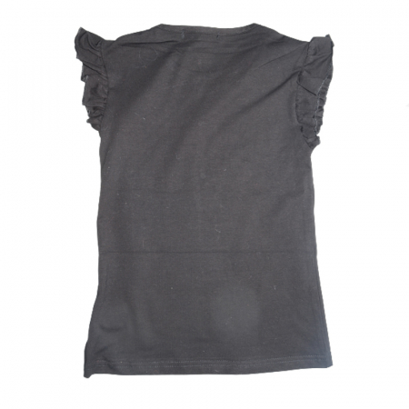 Tricou cu maneca scurta pentru fete Happy House WB-2948, Negru [1]