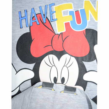 Tricou cu maneca scurta pentru fete Minnie Disney EP1083, Gri [2]