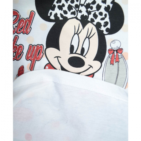 Tricou cu maneca scurta pentru fete Minnie Disney T110323-15, Alb [2]
