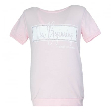 Tricouri fete - Tricou cu maneca scurta pentru fete OLC SVR 230323-C, Roz