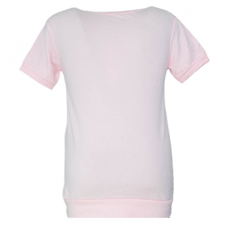 Tricou cu maneca scurta pentru fete OLC SVR 230323-C, Roz [1]