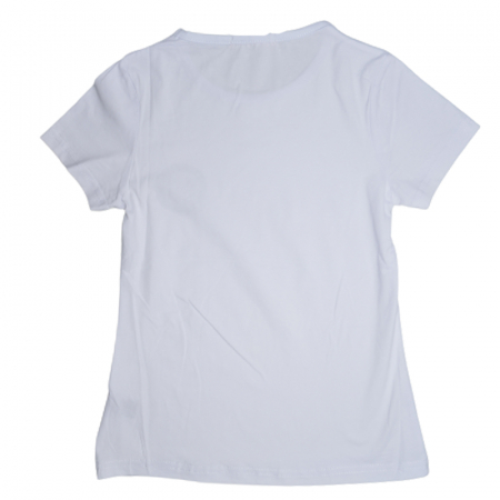 Tricou cu maneca scurta pentru fete Happy House WB-3058A, Alb [1]
