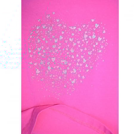 Tricou cu maneca scurta pentru fete Wendee OZ102431-1, Fucsia [2]