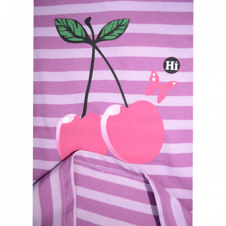 Tricou cu maneca scurta pentru fete Wendee BV10300377-1, Mov [2]