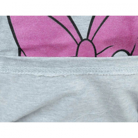 Tricou cu maneca scurta pentru fete Daisy E Plus M TDDEM1-G, Gri [1]