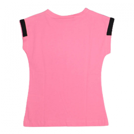 Tricou cu maneca scurta pentru fete Wendee DY102171-1, Roz [1]