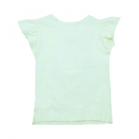 Tricou cu maneca scurta pentru fete Wendee BV10500282A, Crem [1]