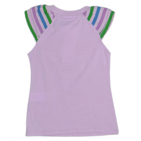 Tricou cu maneca scurta pentru fete Wendee BV10500227-1, Mov [1]
