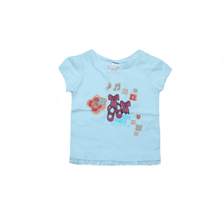 Tricouri fete - Tricou cu maneca scurta pentru fete Wendee OZ22184-0-39643, Alb
