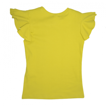 Bluza cu maneca scurta pentru fete Mini Junior IGM-10, Verde [2]