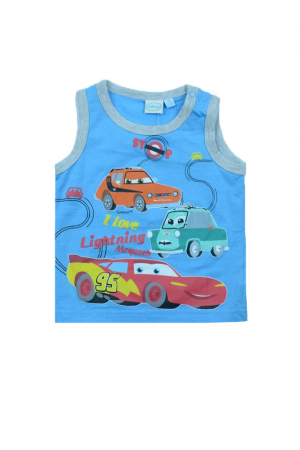 Tricou fara maneci baieti Disney Cars DISK-JVJM DISK-JVJM 31164, Albastru [0]